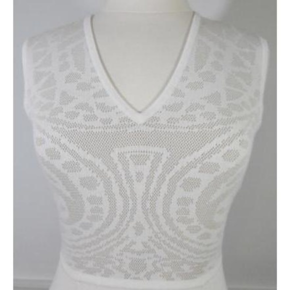 Anne Klein Ivory Knit Dress NWT - Picture 2 of 4